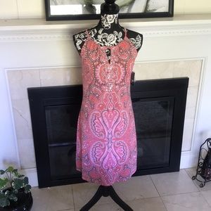 INC Pagoda Paisley Dress